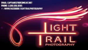 Light Trail Photography Card